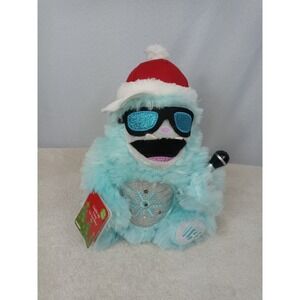 Christmas YETI Abominable Snowman-Plays Ice Ice Baby Lights Up & Shakes Plush